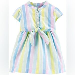 Carter's Toddler Girls Short Sleeve Fit & Flare Dress Size 3T